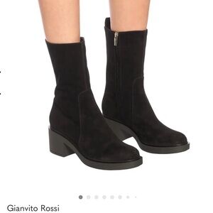 Gianvito Rossi Black Heeled Boots